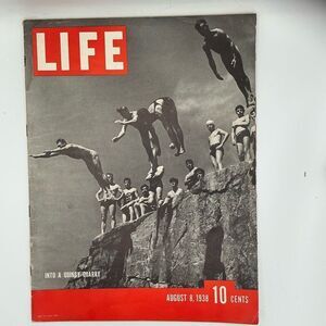 Vintage Magazine Cover - August 1938